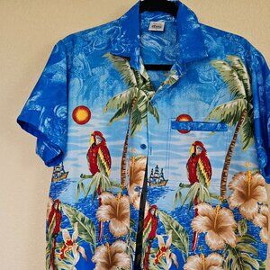 Hawaiian-style Aloha shirt